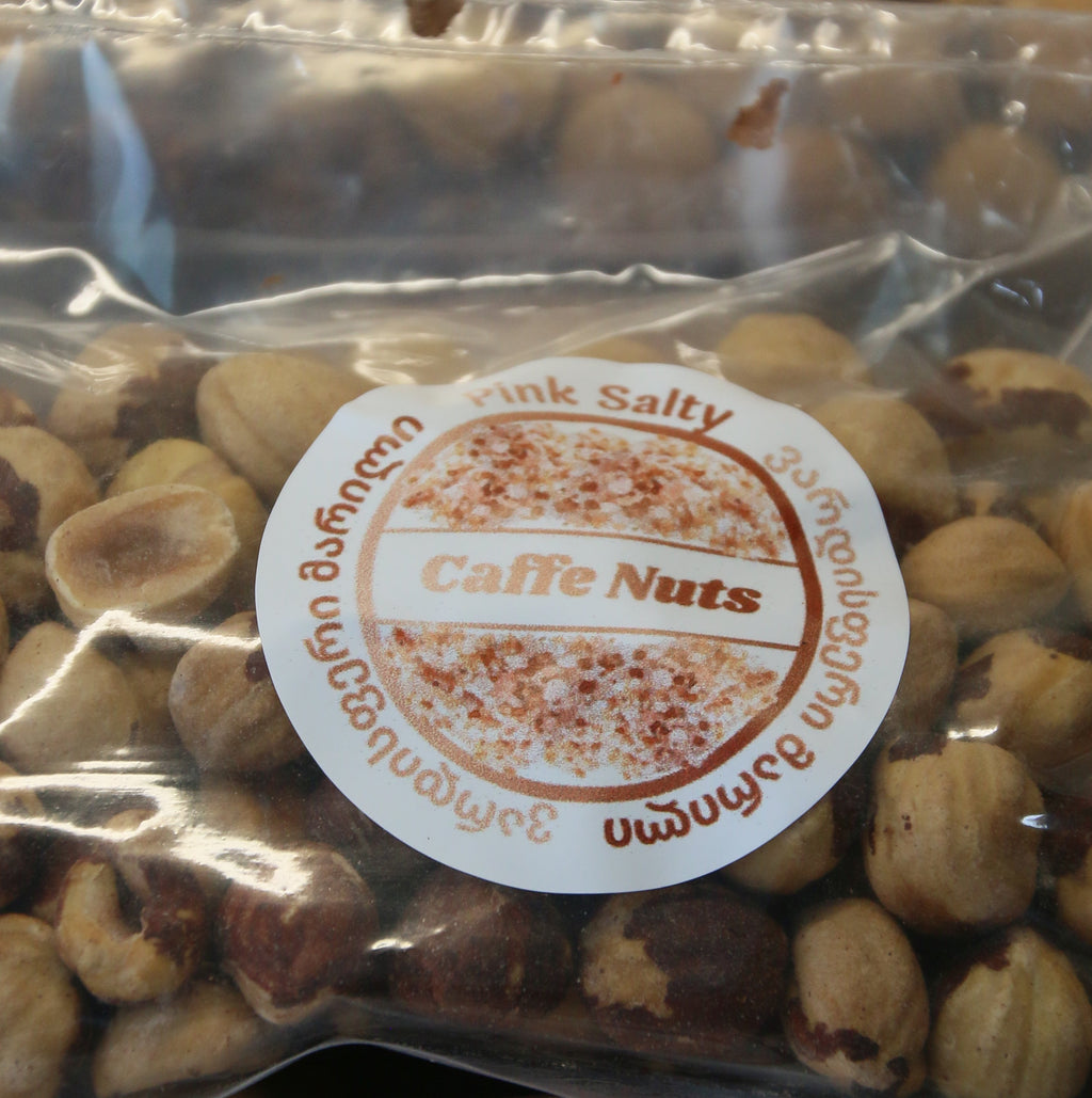 Pink Salty Hazelnuts