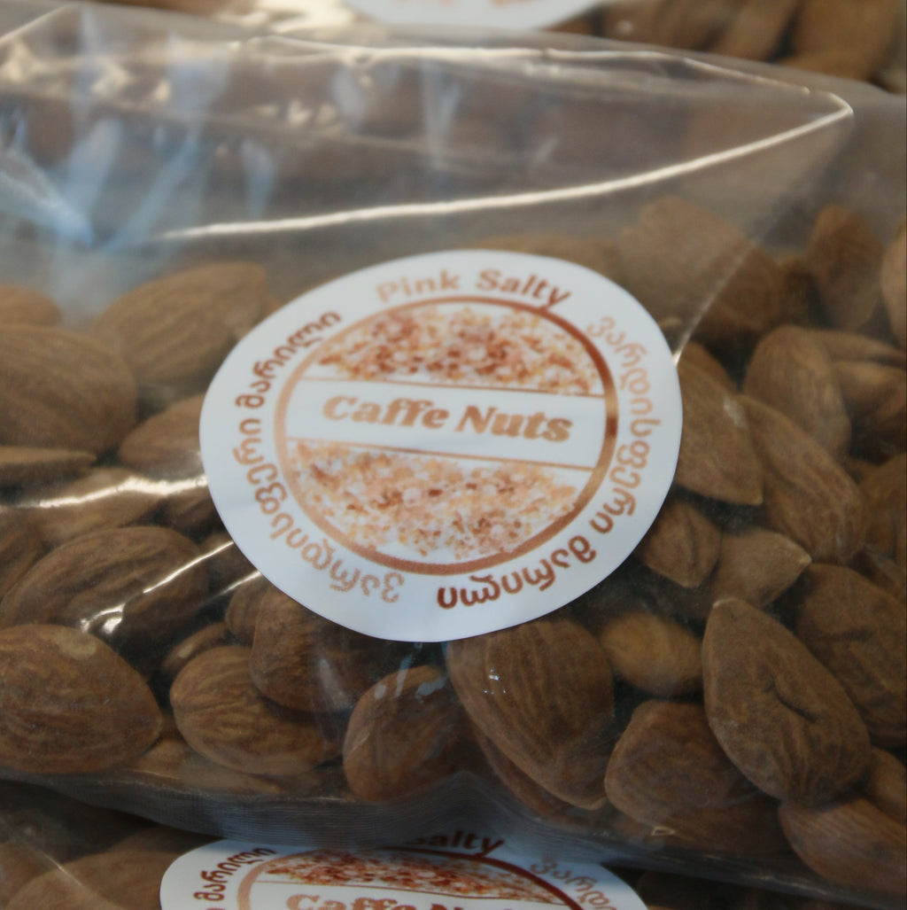 Pink Salty Almonds