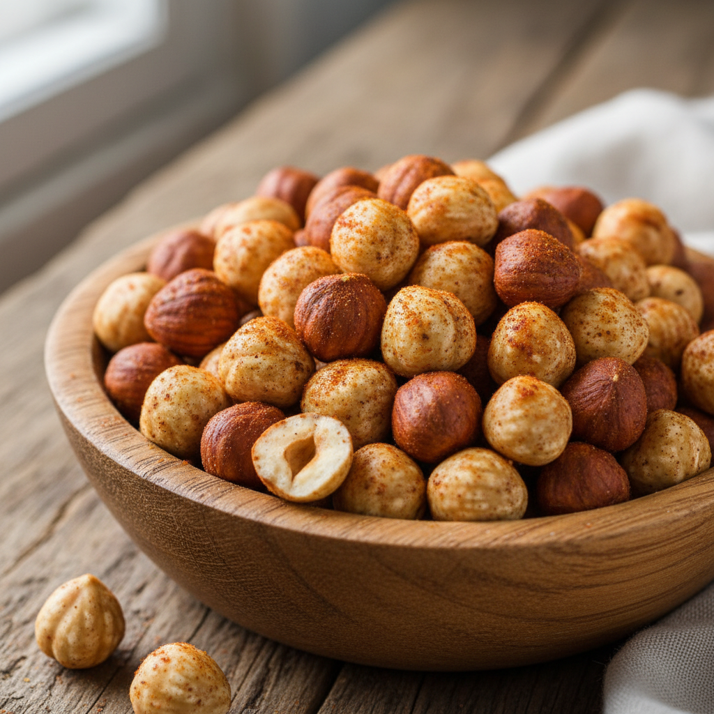Smoked Paprika Hazelnuts